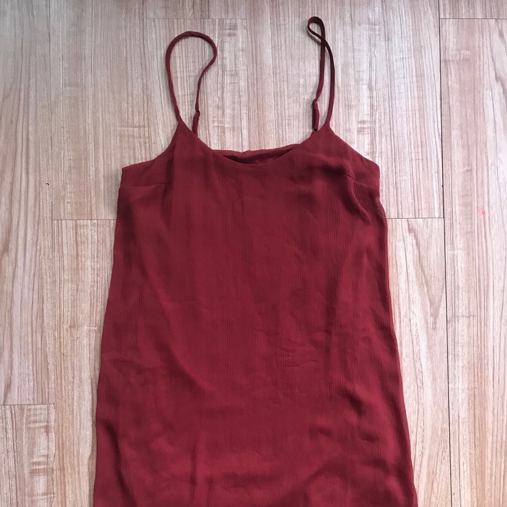 Dark Red dress